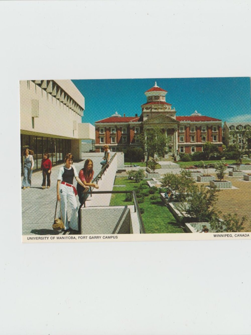 University Of Manitoba, Fort Garry Campus Postcard
